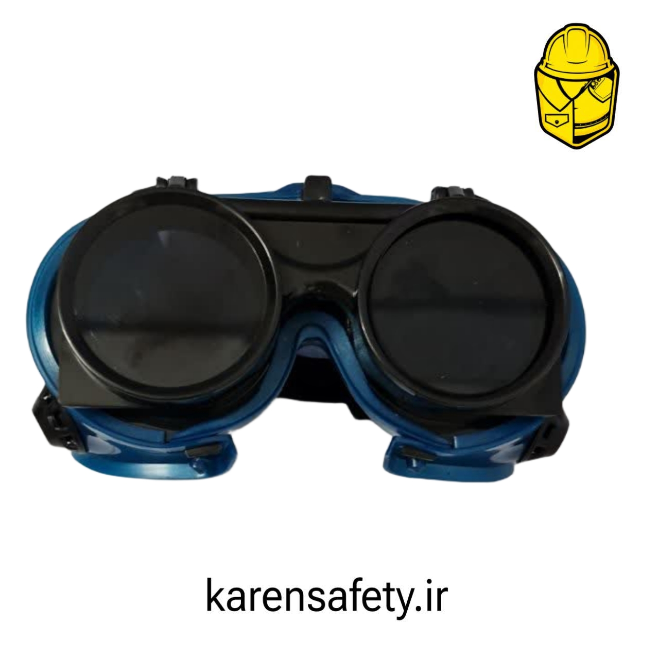 عینک ایمنی دوجداره تک پلاست | مقاوم، ضد بخار و ضد ضربه